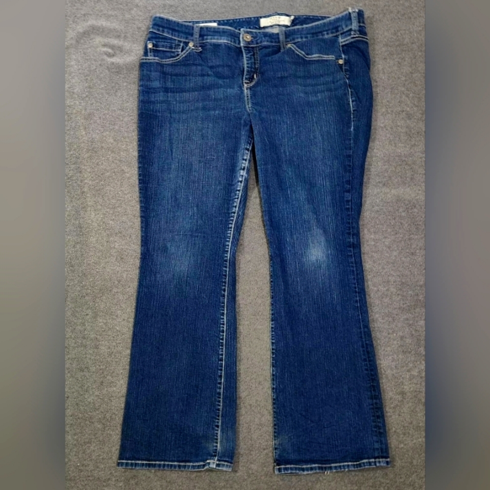 Torrid 2019 Womens 18R Jeans Slim Boot Cut Cotton Spandex 38" Waist 31" Ineam